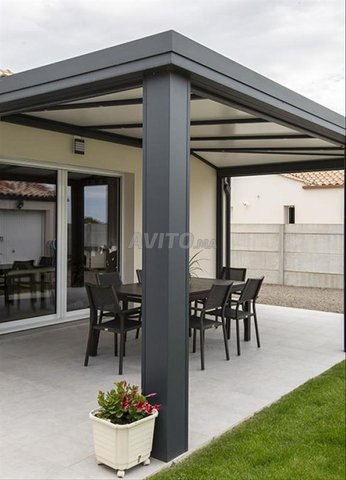 pergola en aluminium fixe