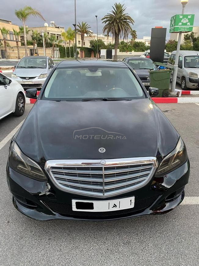 Mercedes E220 Russian Black 2015