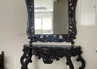 Console avec miroir à vendre
