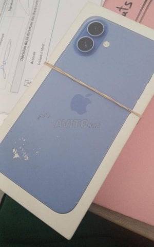 IPHONE 16 PLUS  128GB COULEUR BLEU 
