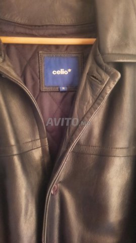 veste cuir taille M