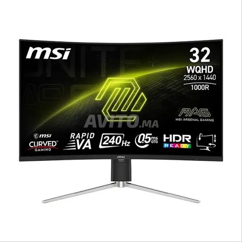 MSI MAG 325CQRXF E2 – Écran Gaming Incurvé 2K