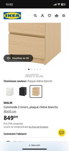 Lit IKEA sans matelas a vendre