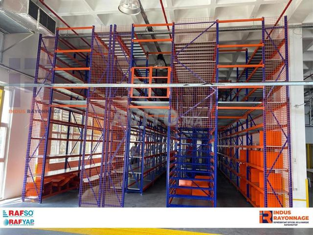 Rayonnage et plateforme mezzanine Métallique - 2