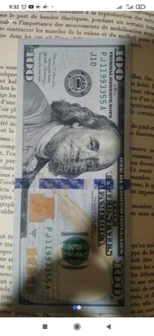 billet 100 dollars seré rare 