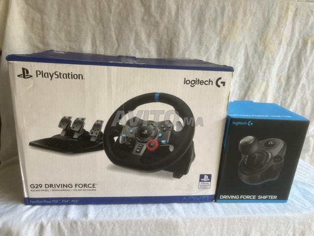 Volant logitech g29 et shifter 
