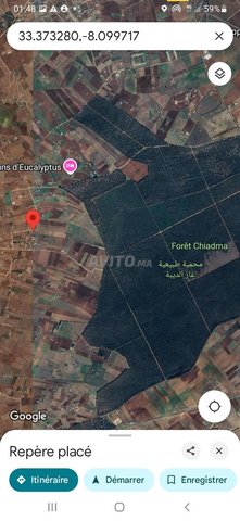 Vente d'un terrain agricole 