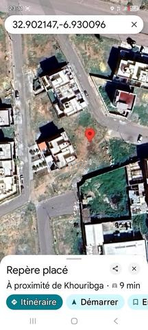 lot de terrain loti titre pour villa 