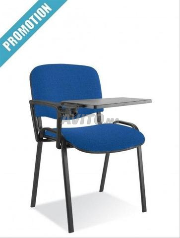 Chaise pliable avec écritoire enpvc prix revendeur - 2