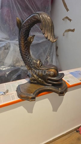 poisson en bois importée de l'Égypte 