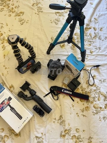 Pack camera Canon et Sony et 3 Trépieds et Mic 