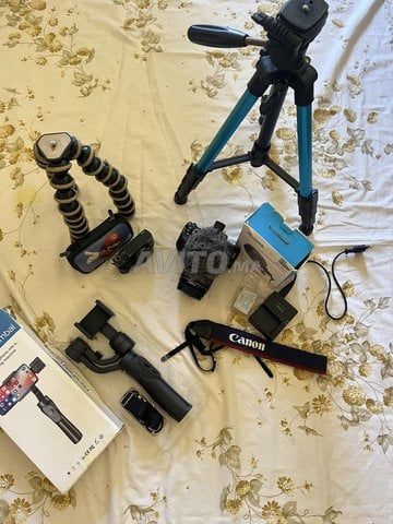 Pack camera Canon et Sony et 3 Trépieds et Mic
