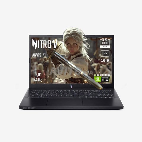 pc portable gamer RTX 4050 Nitro importé de France