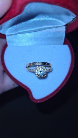 Bague de mariage Or 18k 2.9g avec reçu