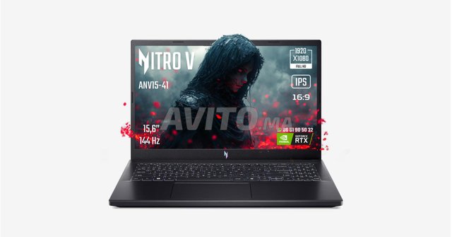 pc portable Gamer RTX 4050 Nitro importé de France