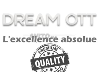 DREAM IPTV OTT de haute qualité vraie 4K 50fps & FHD