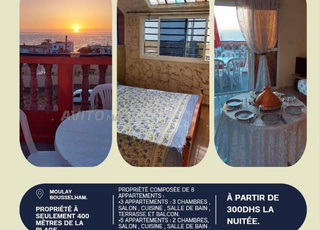 Vacances à Moulay Bouselham 400 m de la plage