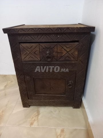 lot de 2 tables de chevet berbère 
