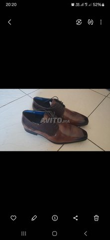 chaussures maron neuf 
