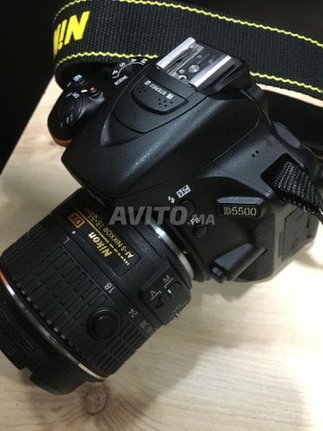 Reflex Nikon D5500 Avec Objectif 18-55 mm VR II