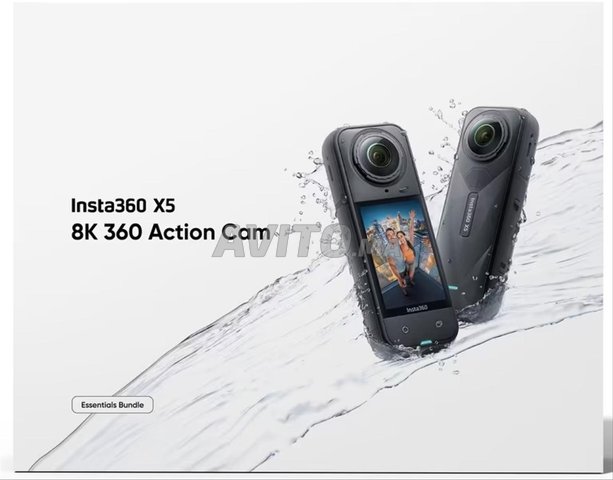 caméra d'action 360° 8K Insta360 X5