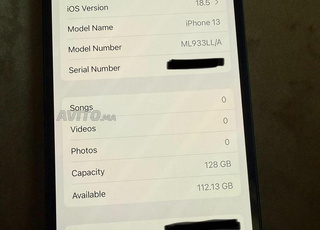 iPhone 13 model americain