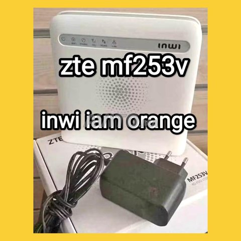 Routeur wifi 4G inwi zte mf253v débloquer 