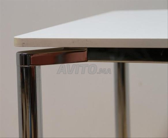 Table Salle à Manger Plano de Fritz Hansen chromé
