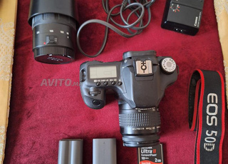 CANON EOS 50D avec 2 OBJECTIFs