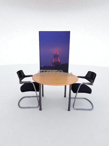 Table ronde 4 pieds 110cm Kinnarps Origo