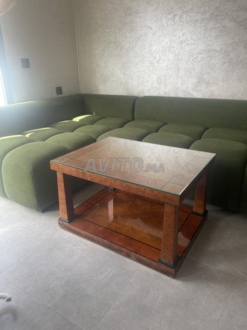 table vintage en bois