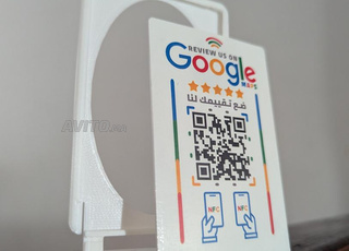 Google carte review à nfc tag