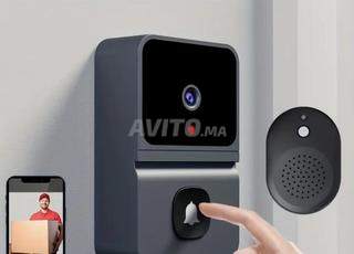 Sonnette avec caméra HD Vision de nuit et appel vi