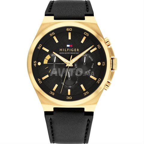 Tommy Hilfiger Homme Cuir Noir 