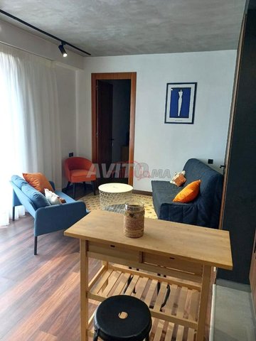 تأجير شقة من غرفتين بمساحة 59 متر مربع في الدار البيضاء