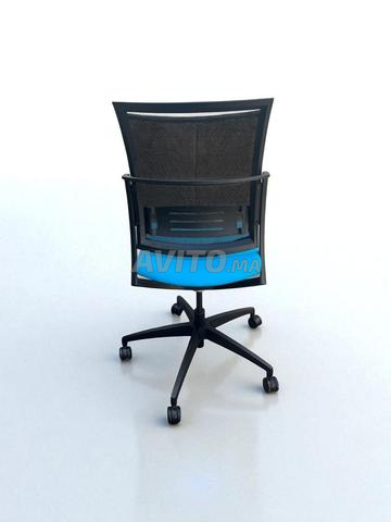 Fauteuil de bureau Magencia bleu turquoise