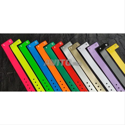 BRACELET VINYLE (multi couleur) prix revendeur