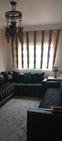 Salon au style oriental élégant