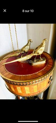 Deux oiseaux en cuivre antiquité importée