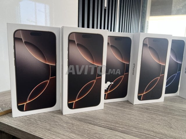 IPHONE 16 PRO 128GB Deser NEUF / ANDI MA7AL