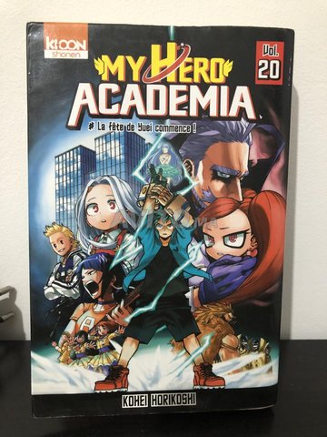 My hero academia la fete de yuei commence vol 20.