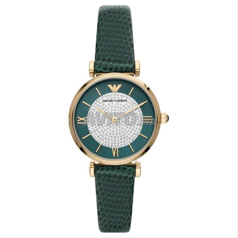 Armani cuir vert  Ar11403