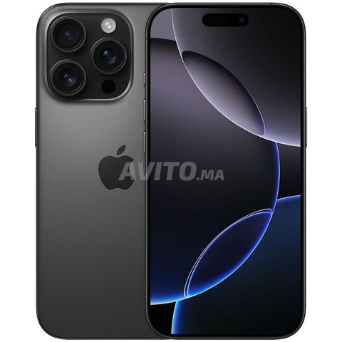 Iphone 16 pro 256 go black titanium ( français )