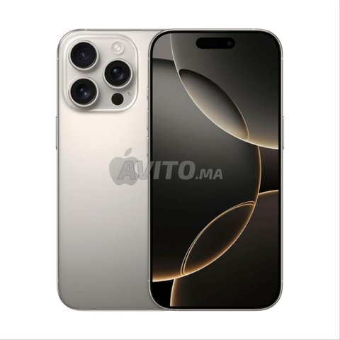 iPhone 16 pro Max natural titanium ( francais )