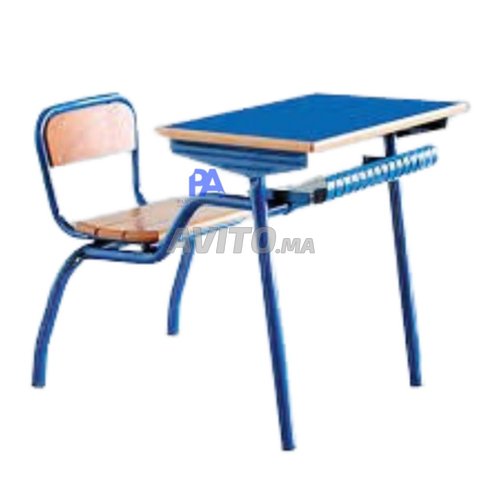 Table individuelle pour école