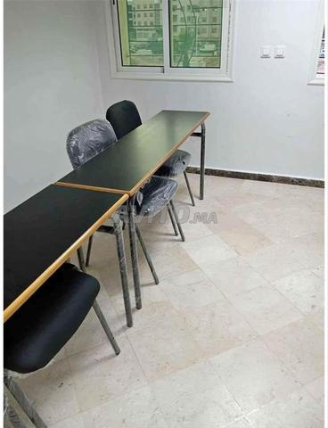 أثاث المدارس  chaise écritoires table et tableau 