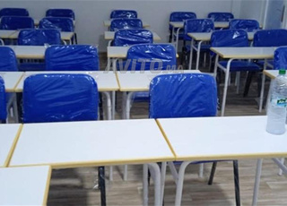 chaise écritoires / ISO table scolaire pupitre 