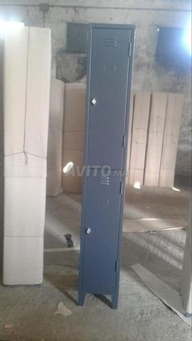 Armoire casier vestiaire métallique 3 portes - 2