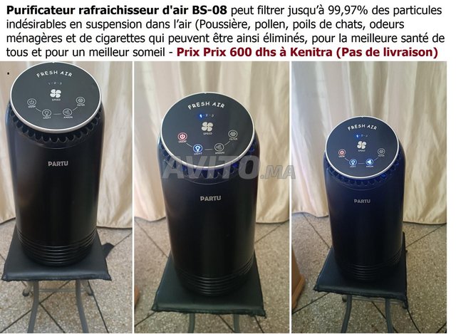 Purificateur Rafraichisseur d'air PARTU BS-08 