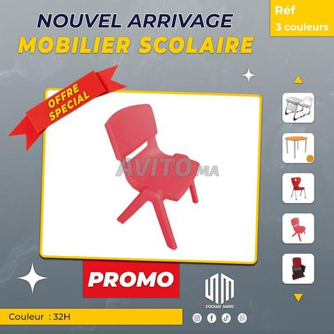 Chaise Scolaire Enfant – Résistante & Colorée